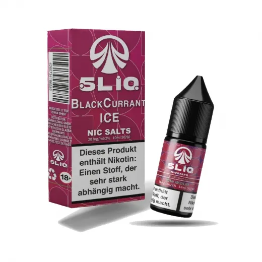 5LIQ - Nikotinsalz Liquid Blackcurrant Ice