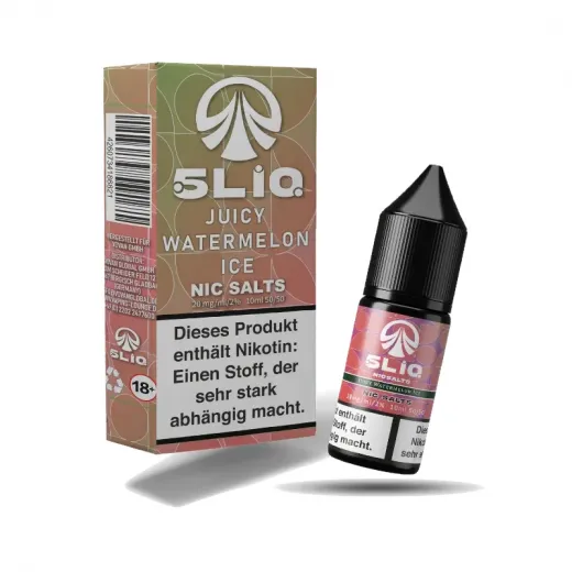 5LIQ - Nikotinsalz Liquid Juicy Watermelon Ice