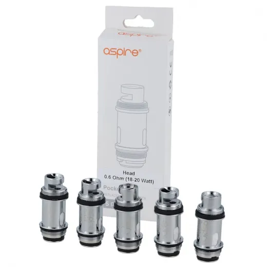 Aspire PockeX Verdampferköpfe 5er Pack