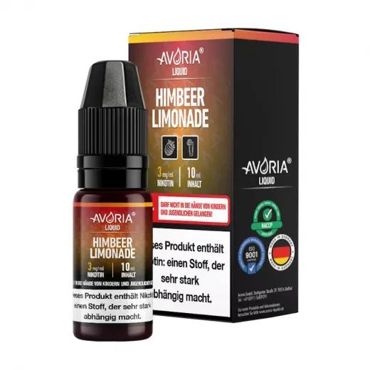 Avoria - Himbeer-Limonade 10 ml Liquid