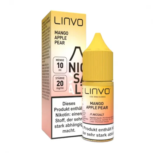 Linvo - Mango Apple Pear - Nikotinsalz Liquid