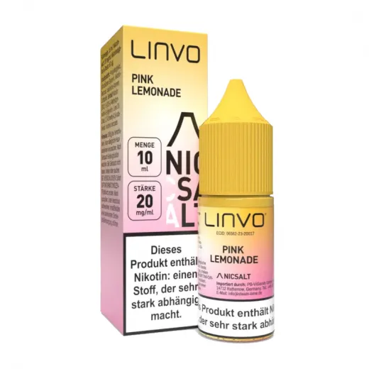 Linvo - Pink Lemonade - Nikotinsalz Liquid