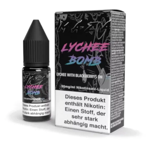 MaZa - Lychee Bomb - Nikotinsalz Liquid