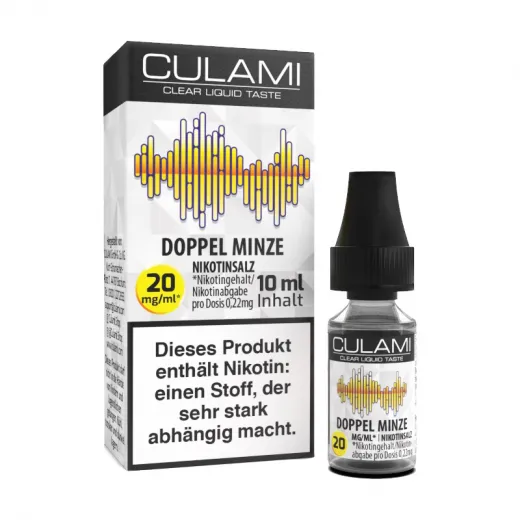 Culami - Nikotinsalz Liquid Doppel Minze