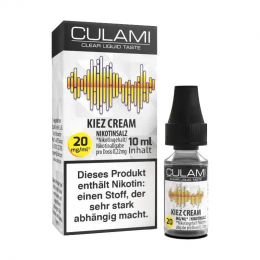 Culami - Nikotinsalz Liquid Kiez Cream