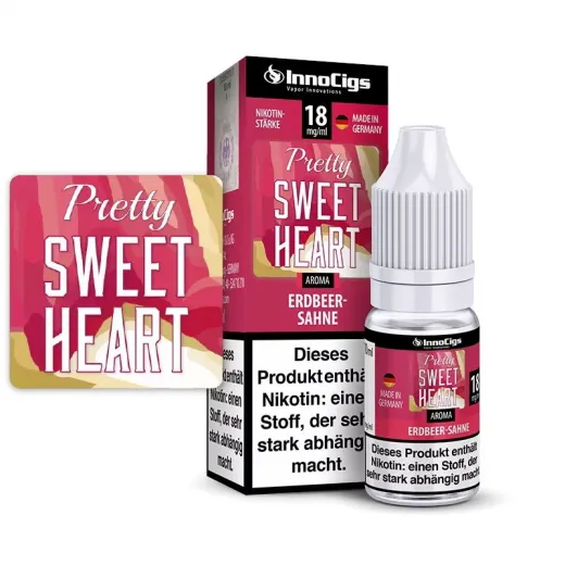 Innocigs Liquid Pretty Sweetheart Erdbeer Sahne