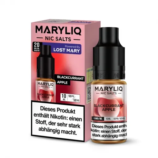 MARYLIQ - Blackcurrant Apple Nikotinsalz Liquid