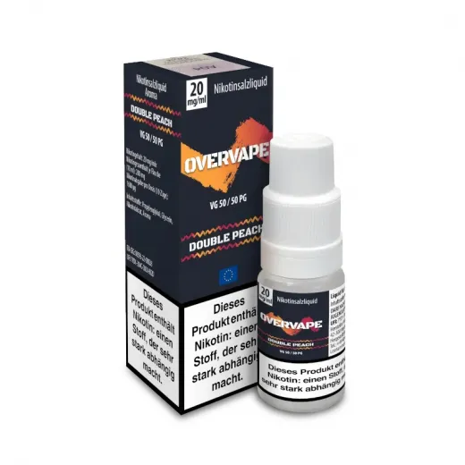 Overvape - Nikotinsalz Liquid Double Peach