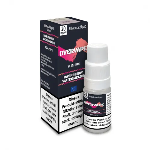 Overvape - Nikotinsalz Liquid Raspberry Watermelon