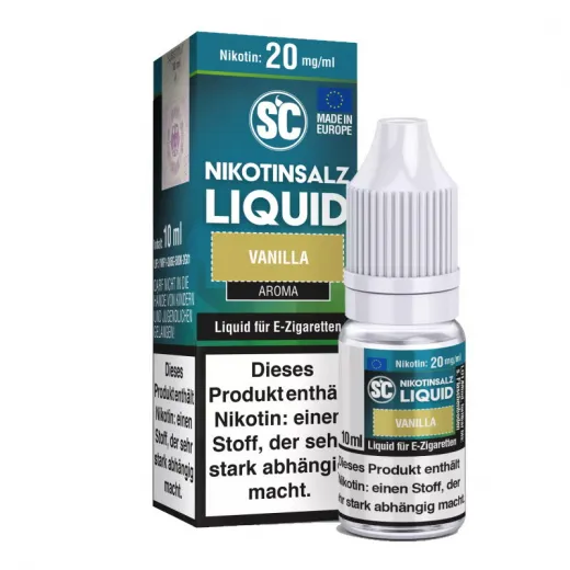 SC - Vanilla - Nikotinsalz Liquid