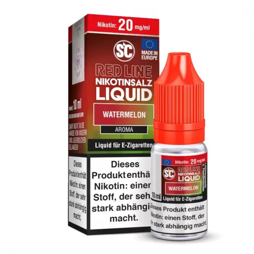 SC - Red Line - Watermelon - Nikotinsalz Liquid